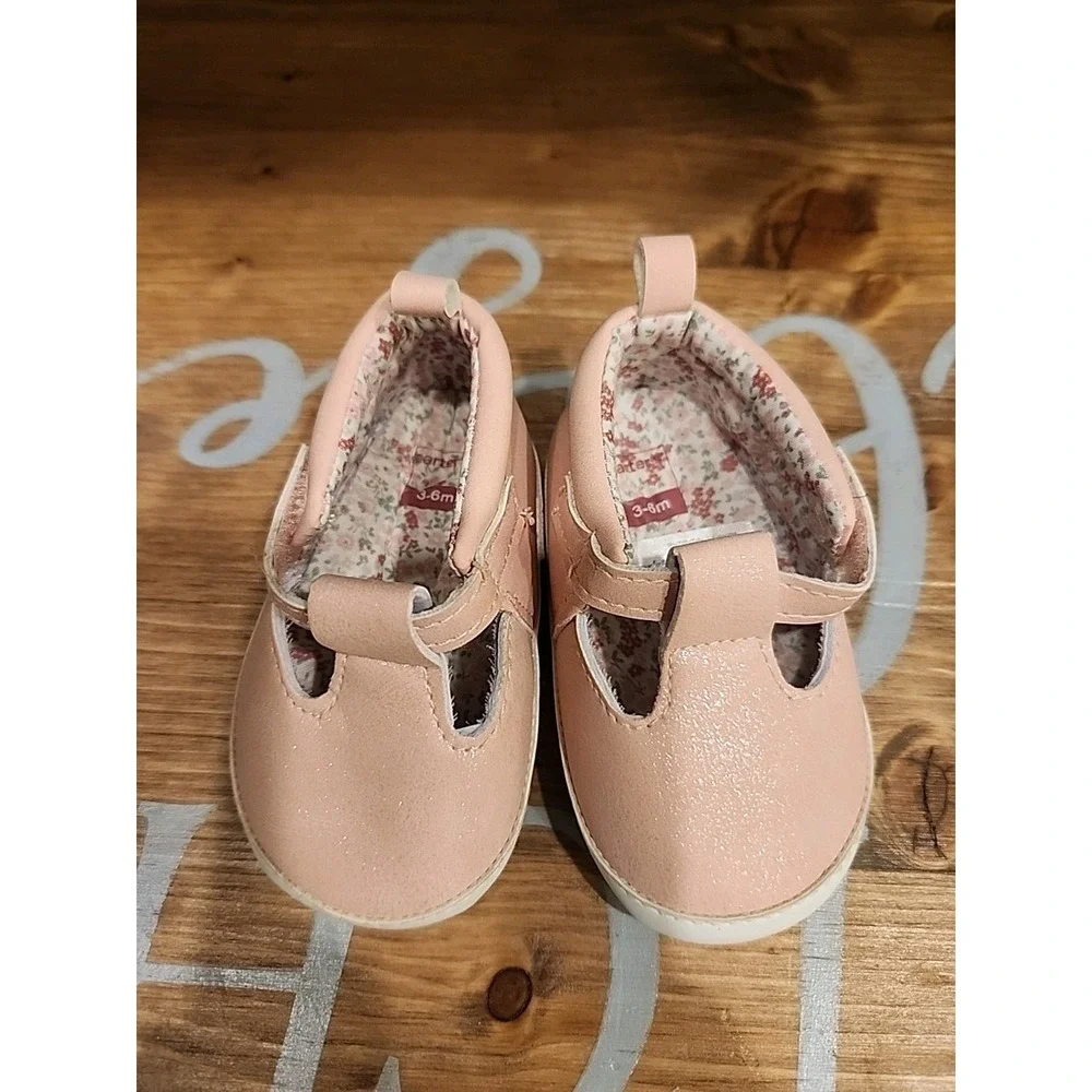 Old Navy Baby Girls‎ Tall BOOTS & Pink Carters Flower Casual Shoes 3-6 Months